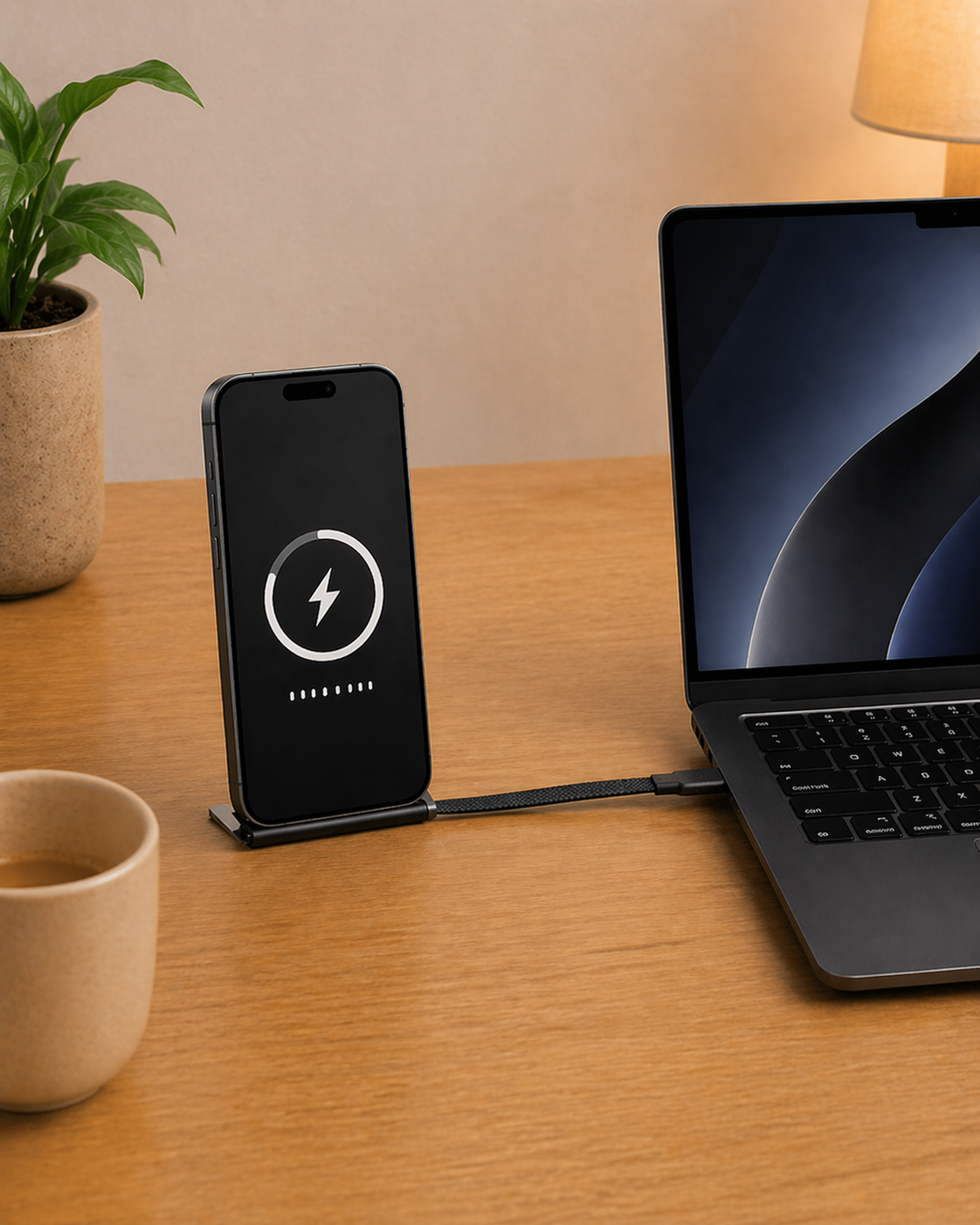 2-in-1 IPhone Charger & Stand - 240w Fast Charging